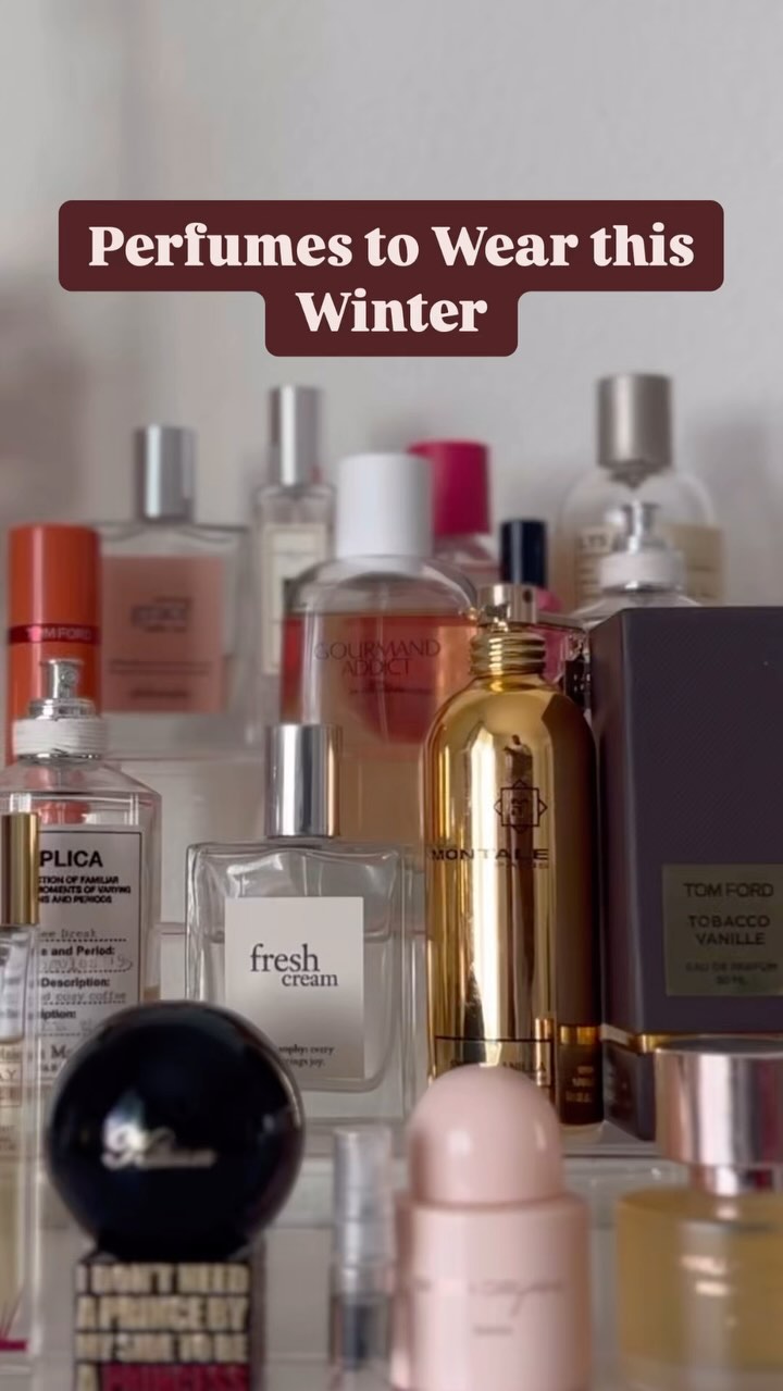 Warm, gourmands and sumn sexy are my favorite scents during the winter, what are yours? ✨ 

Comment PERFUME below to receive a DM with the link to shop this post on my LTK ⬇ https://liketk.it/4YYY1 #ltkfindsunder100 #ltkbeauty #ltkseasonal

#SeasonalScents #FragranceLover #ScentOfTheSeason #PerfumeAddict #FragranceCollection #PerfumeLovers #WinterFragrances #CozyScents #WarmAndSpicy #SeasonalPerfumes #ColdWeatherScents #WinterElegance #BeautyAndFragrance #LifestyleVibes #SelfCareMoment #ScentTherapy #FragranceGoals #ScentedLuxury #CozyVibes #WinterReady #FragranceOfTheDay #SignatureScent #PerfumeObsessed #FragranceAddicts #WinterBeauty #ScentSational #FragranceForDays
